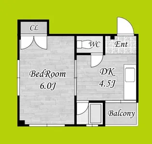 マンション野口【3階】の間取り