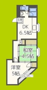 ファーストマンション【3階】の間取り