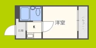 大宝 新深江CTスクエア【5階】の間取り