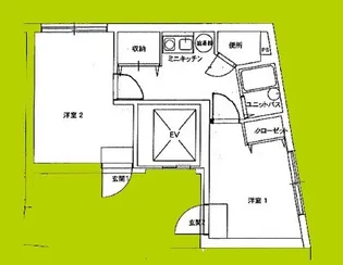 リヴィエール淀 【5階】の間取り