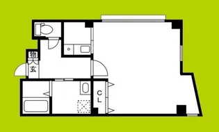 大橋ガーデン【1階】の間取り
