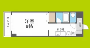 ADORER【4階】の間取り