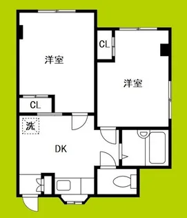 エレガンス5【3階】の間取り