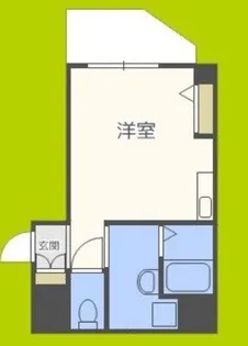 グランパシフィック芦原橋駅前【6階】の間取り