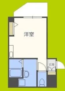 グランパシフィック芦原橋駅前【8階】の間取り