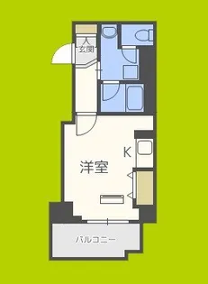 エスリード西本町【9階】の間取り