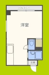 RIHITO南巽【6階】の間取り