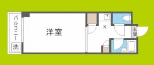 モリビル京橋【8階】の間取り