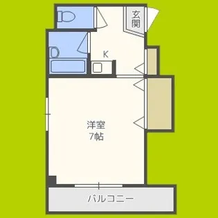 ル・ブール城東【2階】の間取り