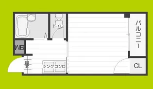 ウインライフ関目【2階】の間取り