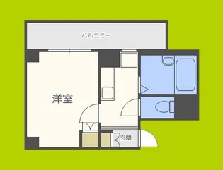 カーサパスコロ【8階】の間取り