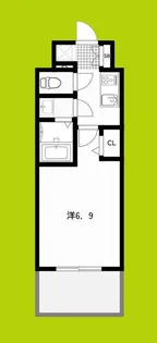 フォーリアライズ尼崎エラン【11階】の間取り