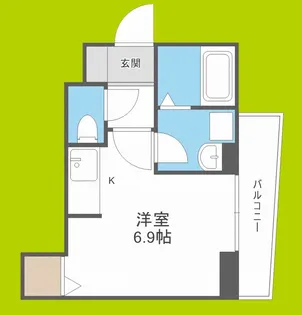 メゾン田中-海老江Ⅱ【1階】の間取り