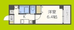 みおつくし粉浜【4階】の間取り