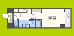 インペリアル靭本町【3階】の間取り