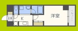 インペリアル靭本町【7階】の間取り