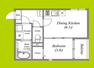 (仮称)加美北一丁目B【2階】の間取り