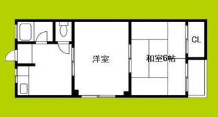 上条ハウス【3階】の間取り