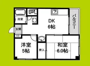パルコスイート今川【3階】の間取り