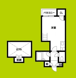 レガーレ玉出【2階】の間取り