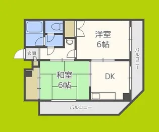 コート・エムアール【3階】の間取り