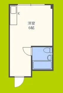 ビーバーハイツ桃ヶ池I【4階】の間取り