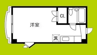 メゾンリベリカ【2階】の間取り