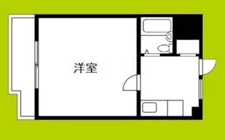 アビコサンク【4階】の間取り