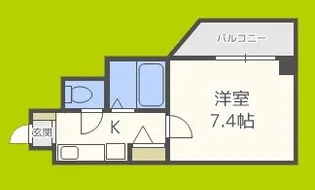 インターナショナル上汐【2階】の間取り