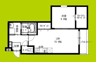 フジパレス庄内西町II番館【1階】の間取り