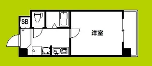 ミシェ-ル住之江【2階】の間取り