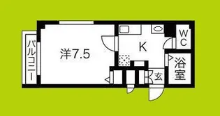 レクシア京橋TRES【2階】の間取り