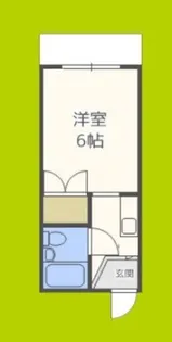 メゾン桜ノ宮【5階】の間取り