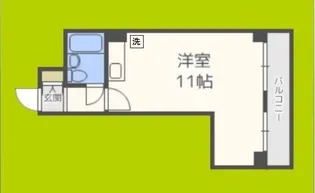 マイルド新大阪レジデンス3号館【3階】の間取り