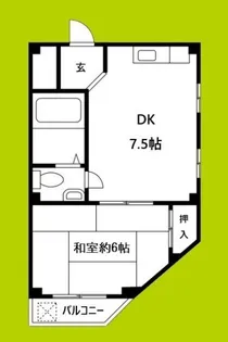 クリーン千島【5階】の間取り