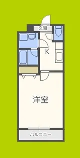 フジパレス住之江ウエスト【1階】の間取り