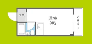 コーポ春日【3階】の間取り