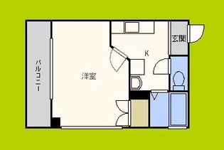 アリバ【6階】の間取り