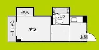 サンライズ成育【1階】の間取り