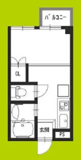 メゾン扇町【3階】の間取り