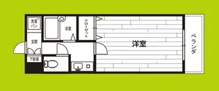 セブンハイツ【4階】の間取り