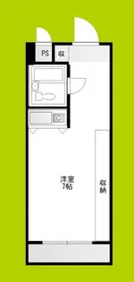朝日プラザ心斎橋北【7階】の間取り