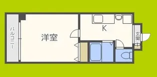 ロイヤルキャッスル【10階】の間取り