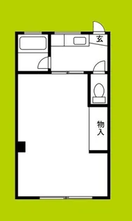 天戸マンション【2階】の間取り