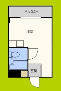 ラパンジール松屋町【4階】の間取り