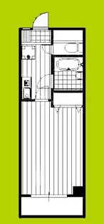 パラドール弁天【5階】の間取り