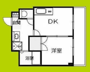 リーゾナブルシティ【7階】の間取り