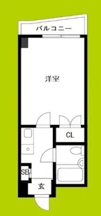 ハイツ泰陽【4階】の間取り