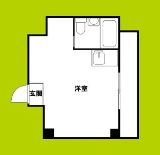 エム・エス・エイ山王【6階】の間取り