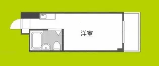 エム・エス・エイ山王【6階】の間取り